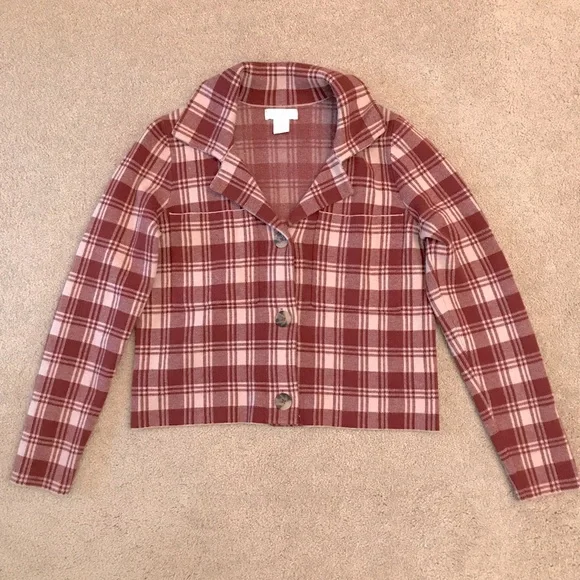 Cynthia Rowley Jackets Coats Cynthia Rowley Fleece Plaid